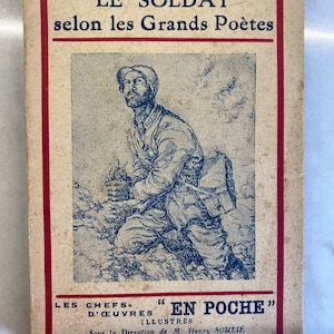 Collection of WWI  Military 1918 French Pocket Book