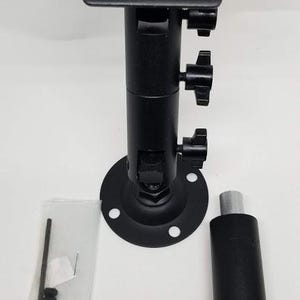 CB/Ham Radio and Other item Adjustable Universal Pedestal Equipment Mount 4&quot; to 8&quot;