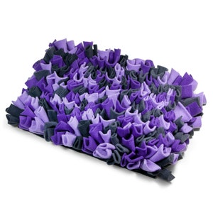 SNUFFLE mat for dog lilac, purple, gray