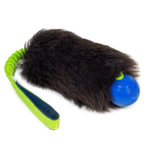 MEDIUM Sheepskin bungee with Chuckit! Strato Ball