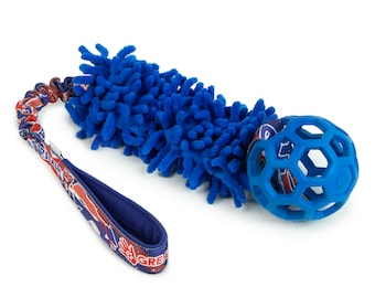 SWEDEN Mop With Bungee and Jw Pet Hol-ee Roller FURRY PATRIOTS 