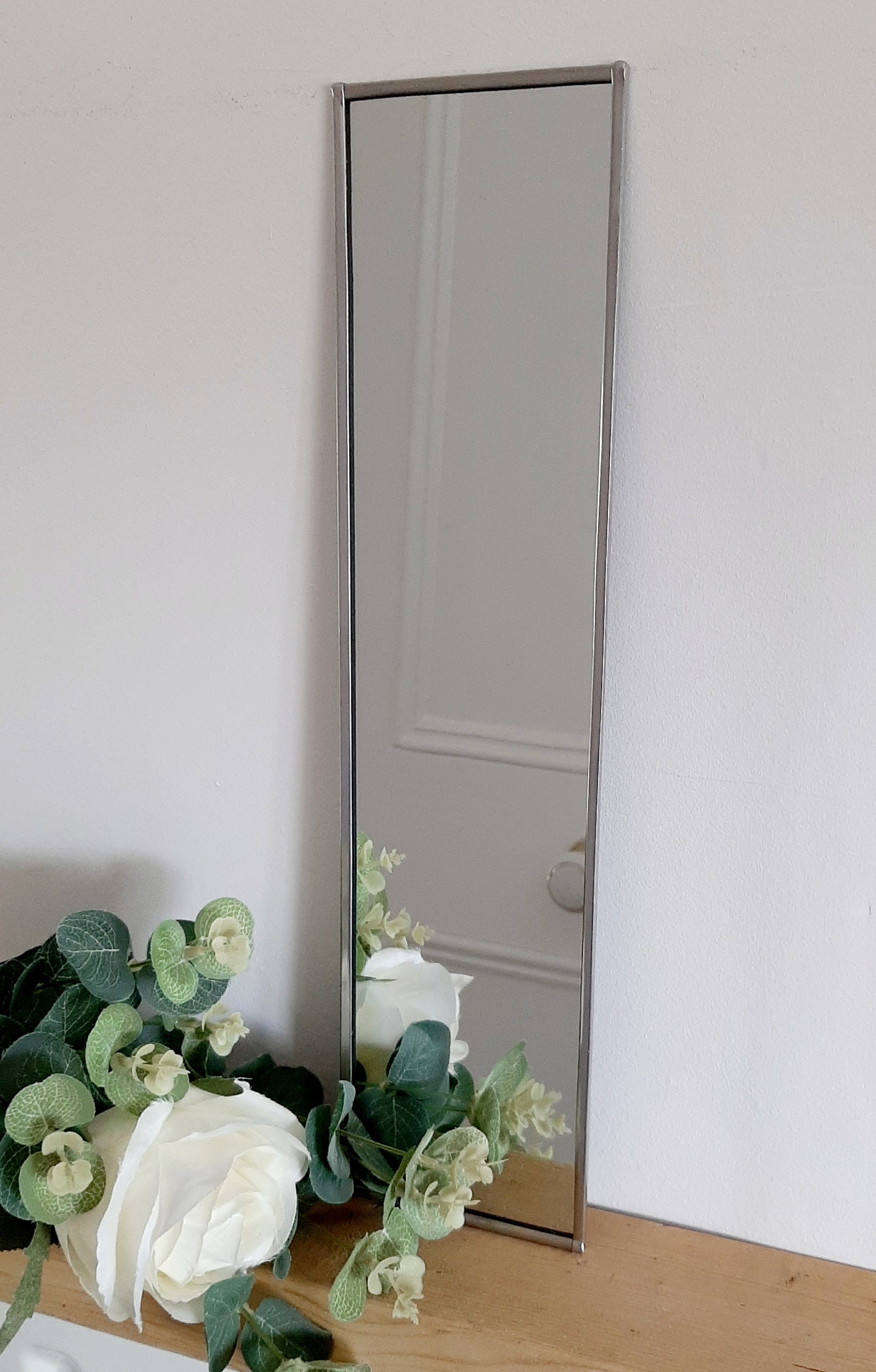 Simple 10x40cm Lead Framed Catfish Glass Mirror Ideal to Etsy UK