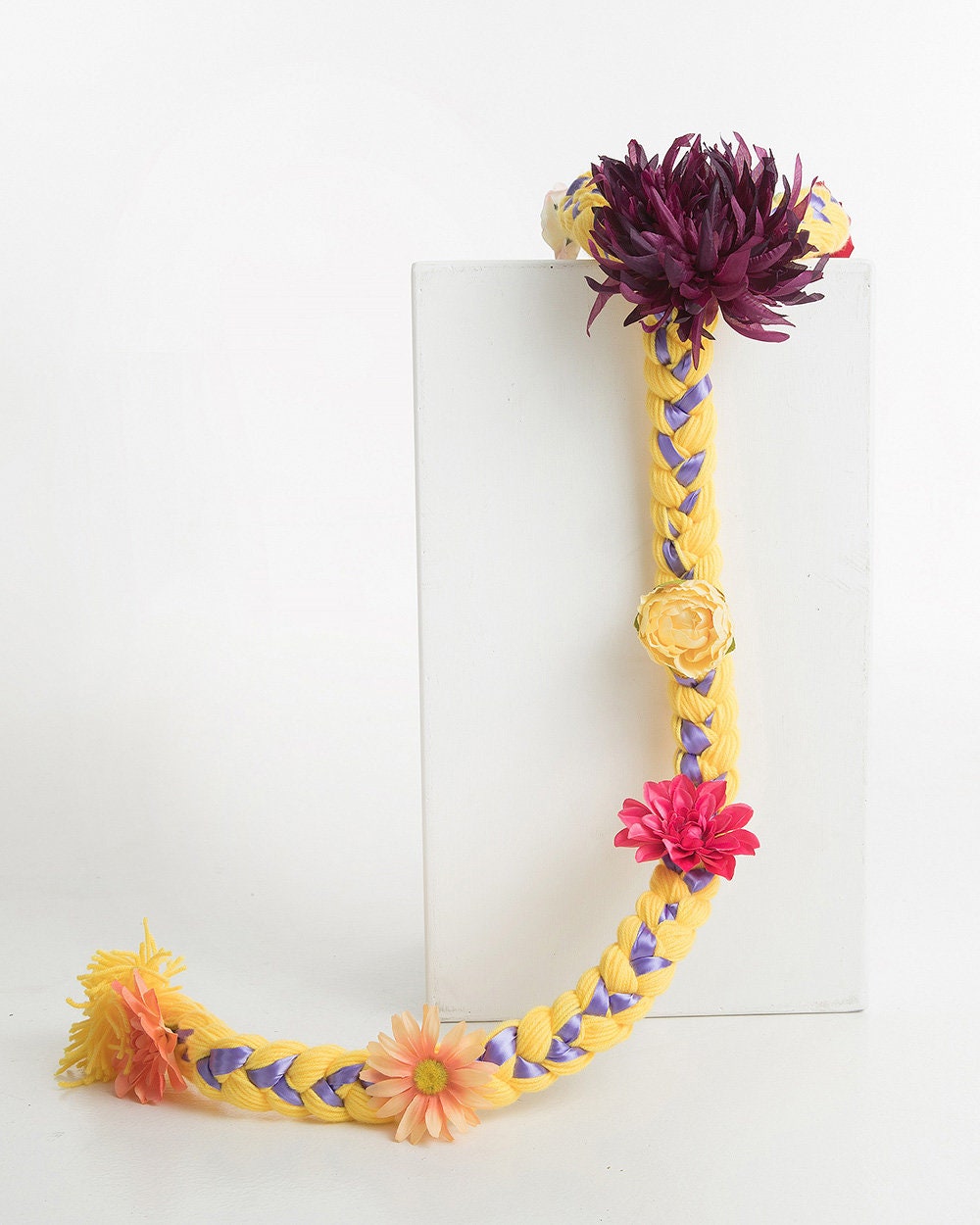 Tangled Rapunzel Hair Yarn Braid Etsy