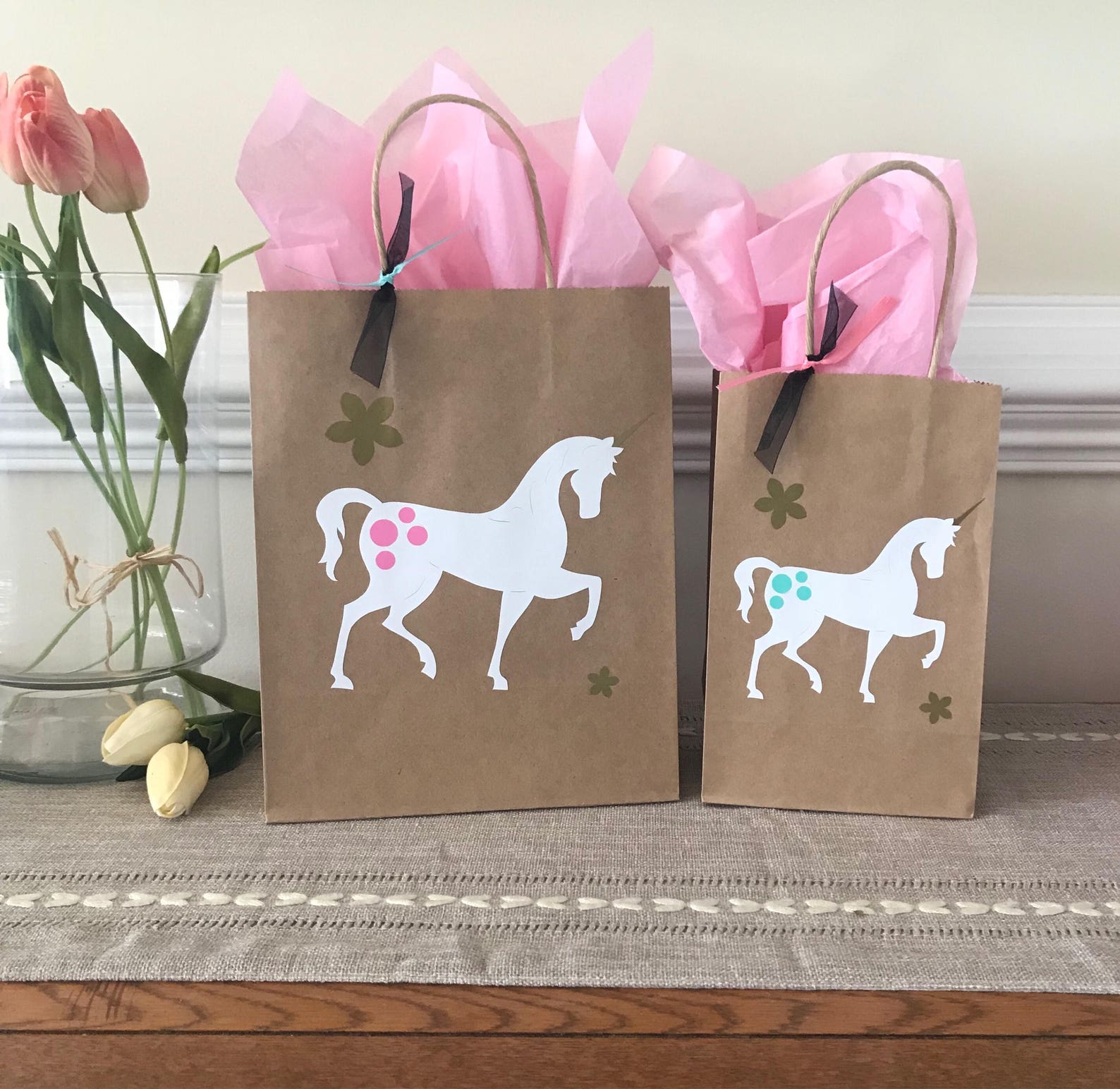 Unicorn Party Bag Unicorn Birthday Party Bag Unicorn Favor Etsy Singapore