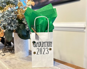 Graduation Party Bag, Graduation Party Favor Bag, Graduation Treat Bag, Custom Graduation Gift Bag, Graduation Party Supply
