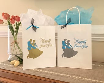 Cinderella Birthday Party Bag, Cinderella Wedding Gift Bag, Cinderella Favor Bag, Princess Party Bag, Cinderella Party Supplies Favors