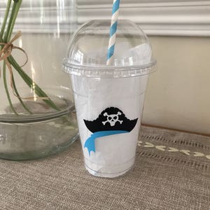 Pirate Party Cup, Pirate Birthday Party Cups, Pirate Party Popcorn Cups ...