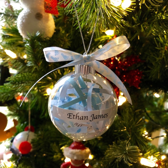 baby keepsake christmas ornaments