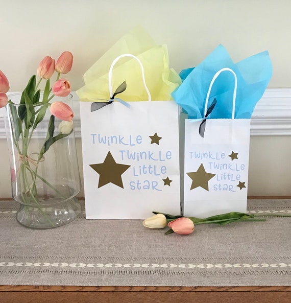 twinkle twinkle little star favor bags
