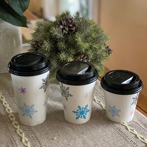 Winter Onederland Party Cups, Winter Onederland Hot Chocolate Cups, Winter Onederland Birthday Cups, Snowflake Party Cups, Winter Wonderland
