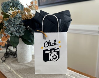 Camera Party Bag, Camera Birthday Party Bag, Instagram Party Bag, Movie Night Party Bag, Oh Snap Party Bag, Camera Treat Bag, Theatre Party