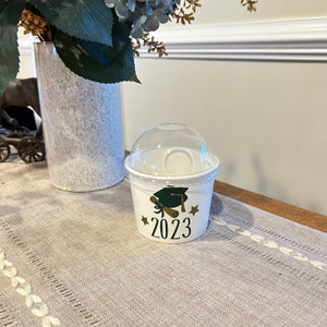 Graduation Party Snack Cup, High School Graduation Party Snack Cup, Kindergarten Party Snack Cup, Preschool Party, Grad Party Snack Cup