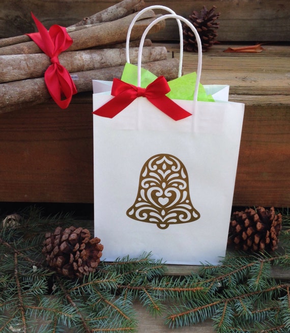 christmas gift bags etsy