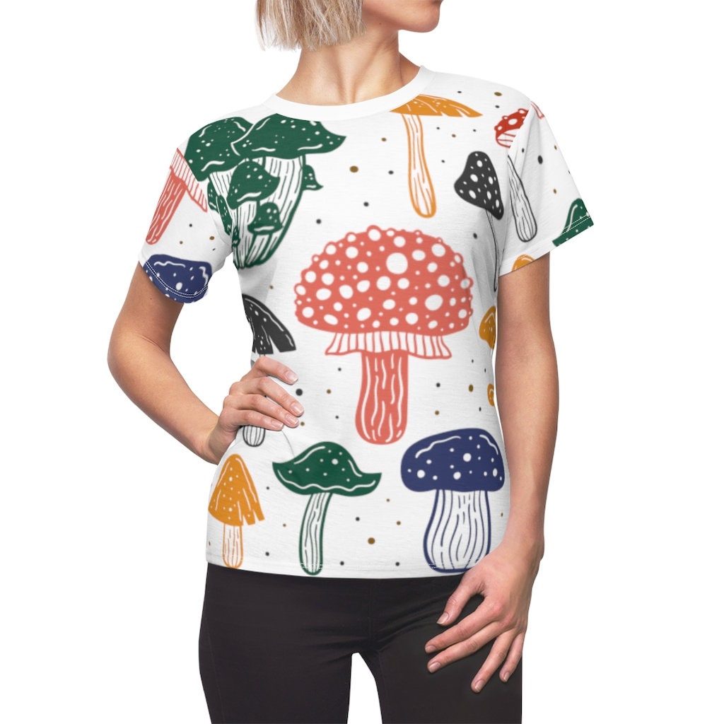 Mushroom Décor Art Shirt Plant Shirt Gardening Shirt | Etsy