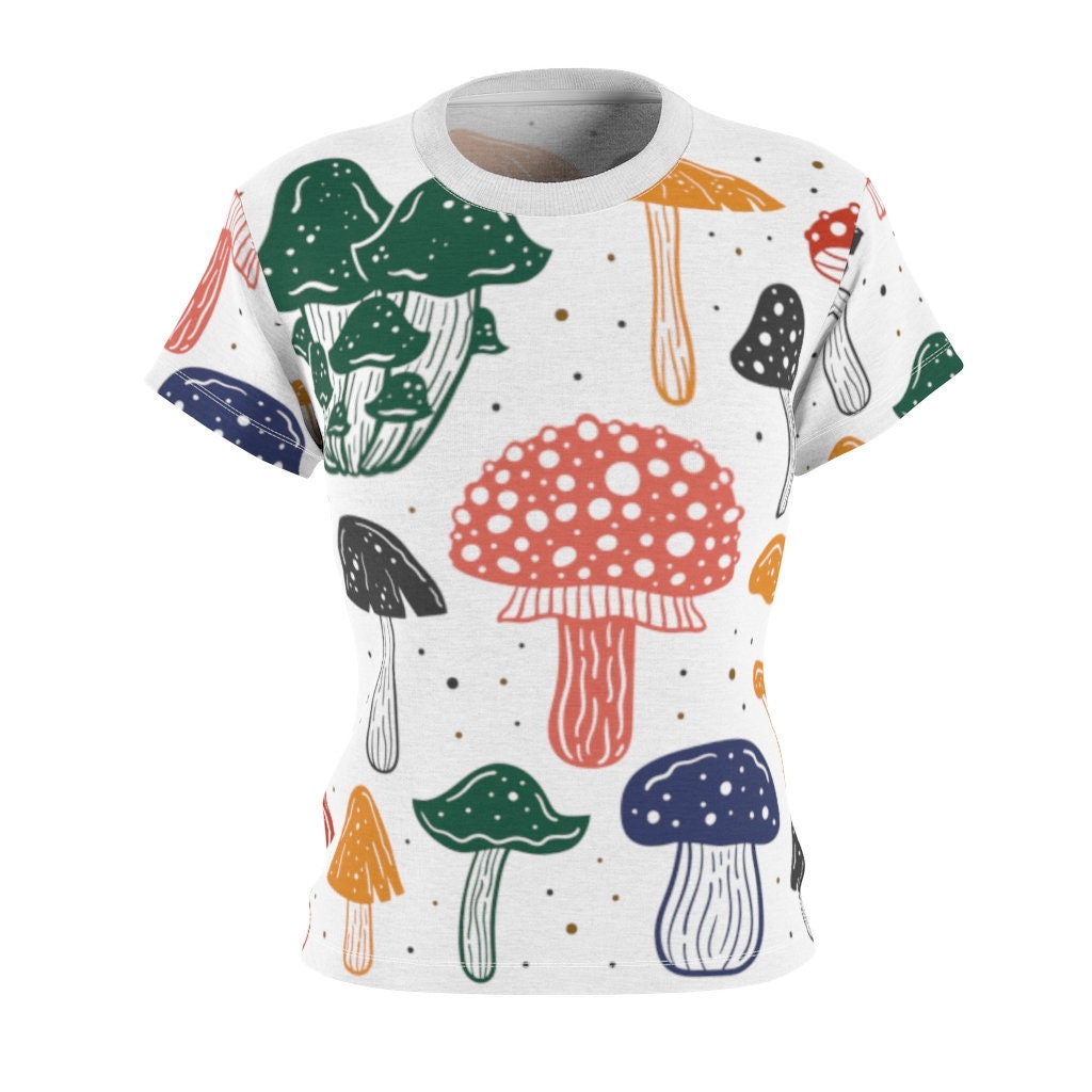 Mushroom Décor Art Shirt Plant Shirt Gardening Shirt | Etsy