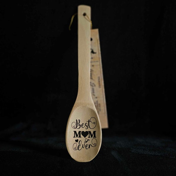 Engraved wood spoons for mom, mama engraved spoons, gifts for mom, mothers day gift