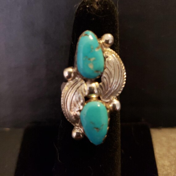 Native American Zuni Simplicio signed ring