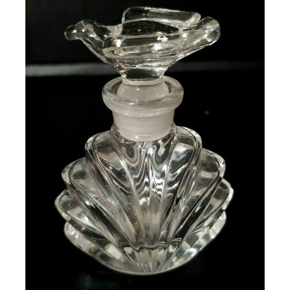 Perfume Bottle vintage Lead Crystal - image 1