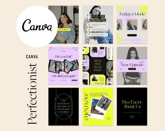 Canva Social Media Templates: Instagram & Pinterest for Coaches