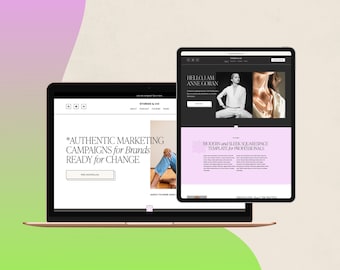 Minimal Squarespace Template: Elegant Website Design for Coaches