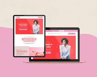 Squarespace Sales Page Template: Long-Form Design for Coaches