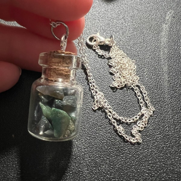 Cork Bottle Necklace Etsy