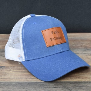 Custom Logo Leather Patch Hat: Engraved Corporate Gift