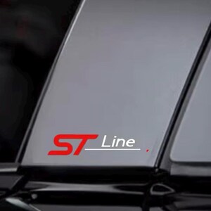 Porta montante corpo Racing Sport vinile universale ST Line modelli Fiesta, Focus, Kuga, Mondeo qualsiasi modello e colore