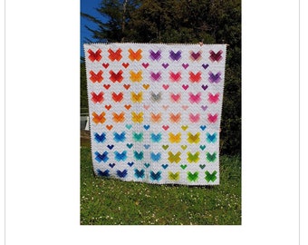 Shimmer Heart Quilt Pattern PDF