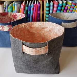 WOPPET BUCKET pdf pattern, diy, bag / bucket pattern, instant download, beginner friendly, project bucket / bag, gift bucket / bag image 5