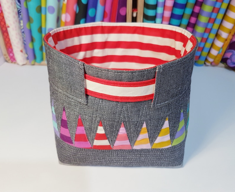 WOPPET BUCKET pdf pattern, diy, bag / bucket pattern, instant download, beginner friendly, project bucket / bag, gift bucket / bag image 6