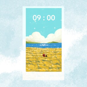 Wallpaper digital file for smartphone, tablet, iPad, iPhone, screen saver