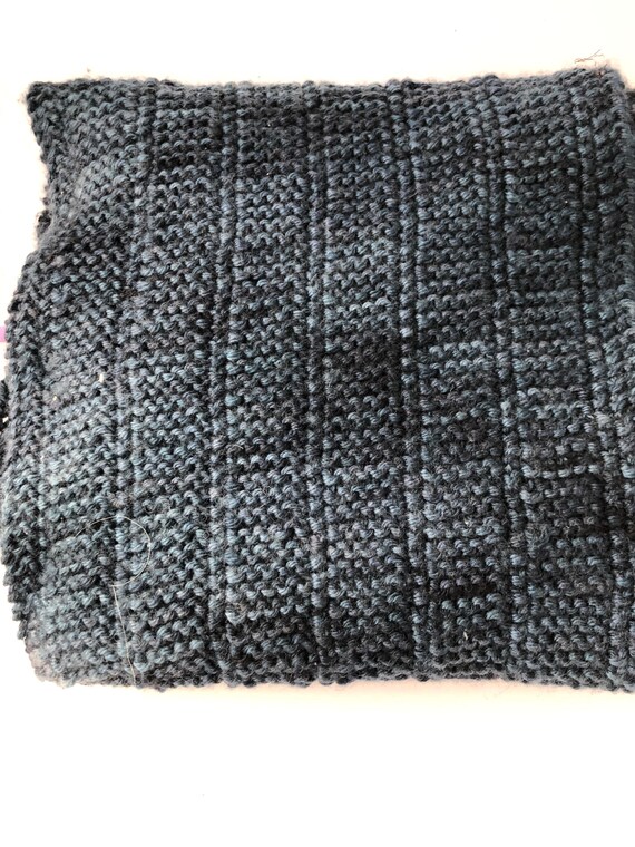 broken garter scarf