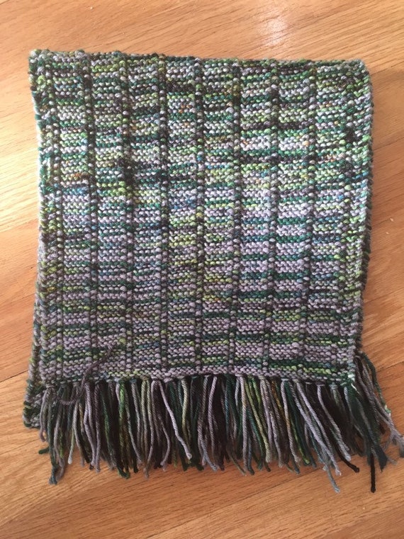 broken garter scarf