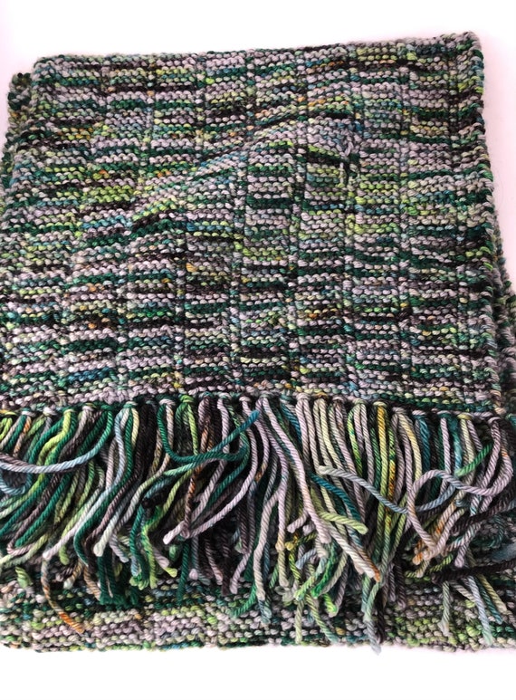 broken garter scarf