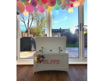 personalised toy box etsy