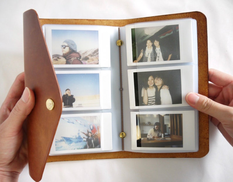 Fujifilm Instax Photo Album Personalised Leather Album Etsy
