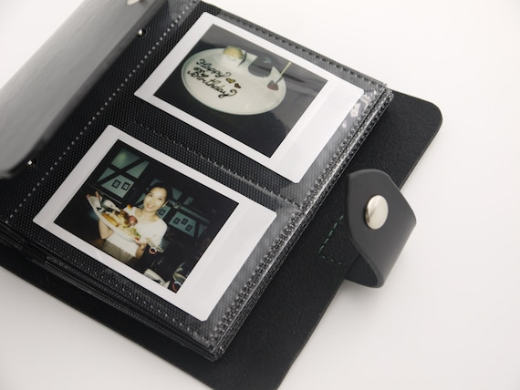 Instax Mini Album, Leather Polaroid Mini Album, Custom Polaroid