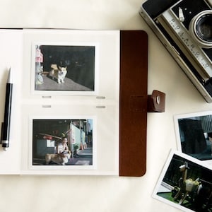 Fujifilm Instax breites Album, Polaroid Original Album, Polaroid Onestep Album, Polaroid beschreibbares Album, Polaroid Gästebuch Album