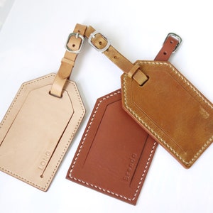 Custom leather tag, Personalised luggage tag, Leather luggage tag, Custom card holder, Custom name card holder, custom travel tag