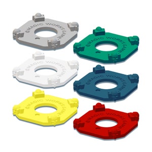 2x Skill Markers bases 25/32/40 mm - Blood Bowl 2020 compatible