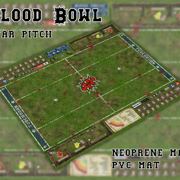 Compatible Blood Bowl - Star Pitch