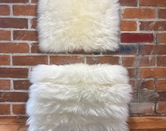 Schapenvacht 'medium' rechthoekig: merinowollen wolmerk schapenvacht, huisdiermat, decor, stoelset