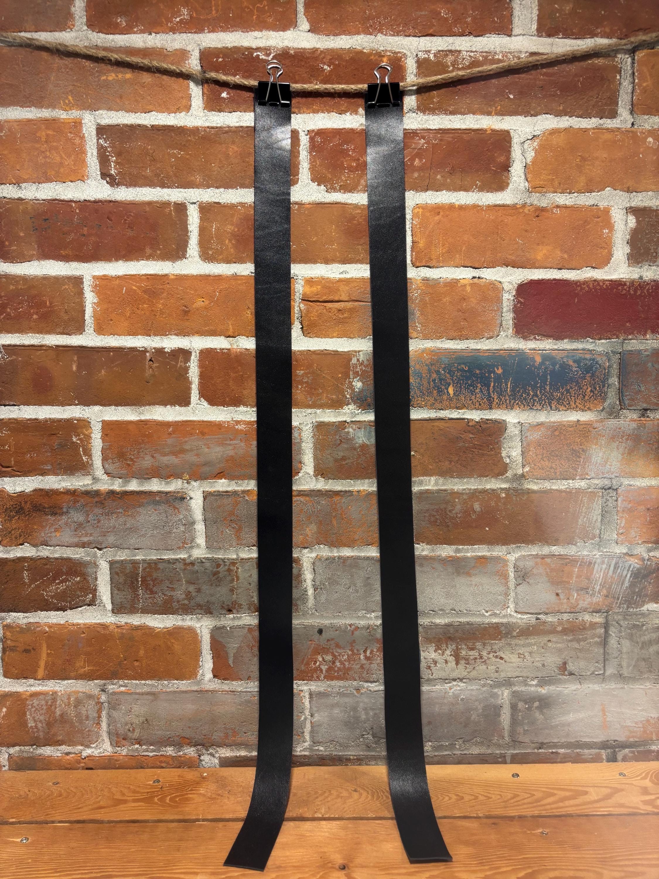 小物 strips store leather grove made in Italy Black Italian Leather Strips: 0.5” 1” 1.5” 2” Maker Craft Supply