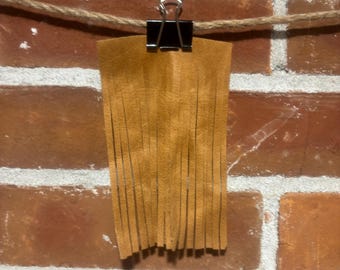 Flecos de cuero: Adornos cortados a mano para artesanía del Oeste, motocicletas y prendas de vestir.