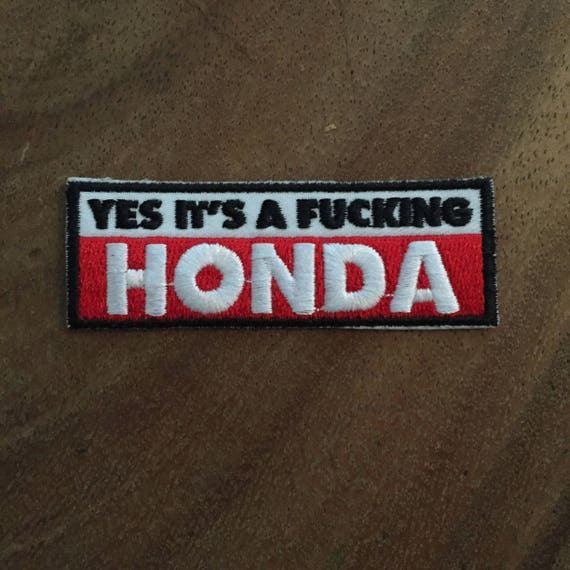 Honda Fireblade Motorbike Motorsport Embroidered Sign Applique Costume Gift Give Away /… Iron on Patch Biker Patch Motorcycles