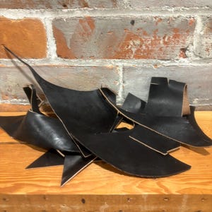 Black Horween Chromexcel Leather Pieces – Horsehide Craft Offcuts