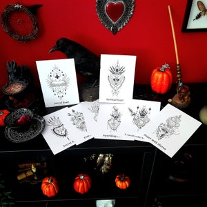 Carte Heart Tattoo by Elysdraka Ink