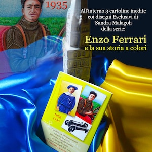 Cartoline Enzo Ferrari Collezione