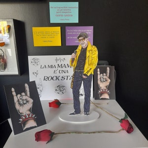 My Mom is a Rock Star. Vasco Rossi silhouette and surprises